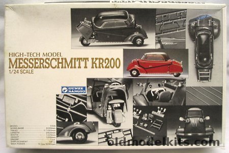 Gunze Sangyo 1/24 Messerschmitt KR200 - High Tech Issue, G216-3000 plastic model kit